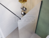 INVENA Kabina walk-in szkło ryflowane profil czarny 80 x 200 AK-32-185-S 